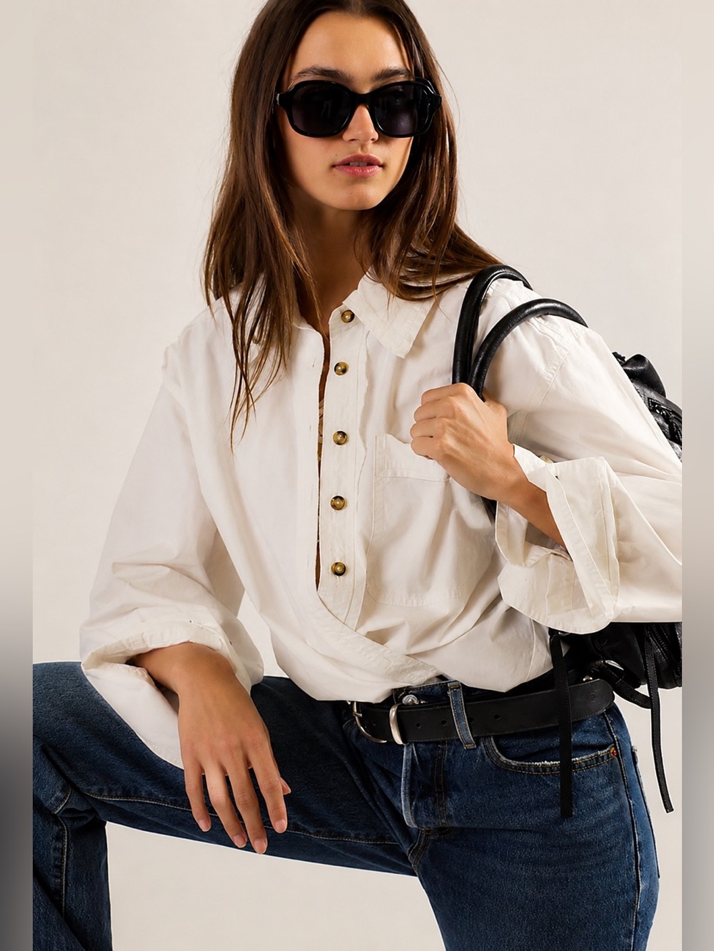 free people See The Light Polarized Sunglasses